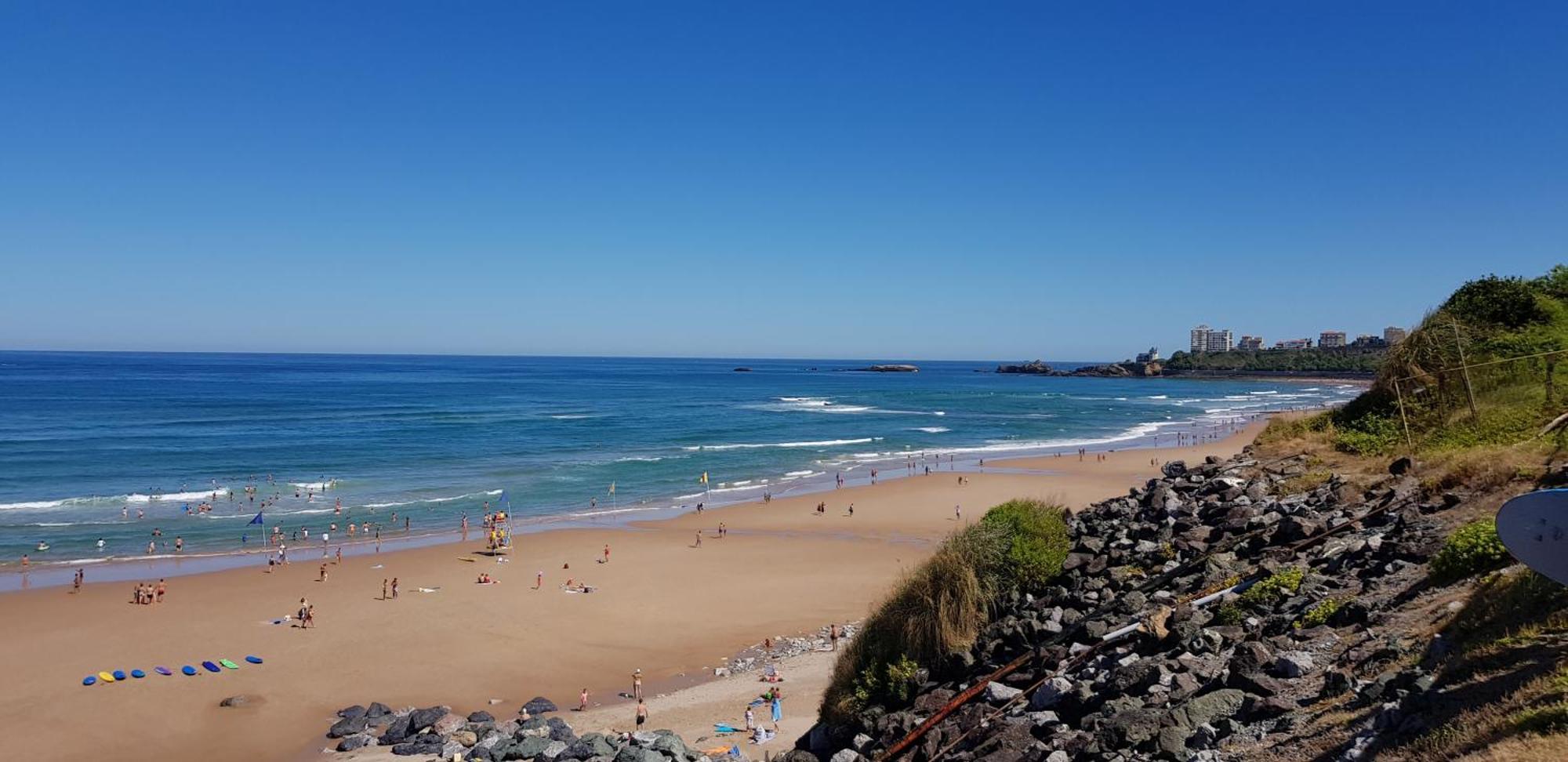 Ferienwohnung T2 Tres Bien Place A 2Mns Des Plages Biarritz Exterior foto